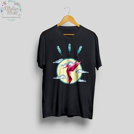 T-shirt imprimé colibri [product.brand] 1 - PrestaShop 