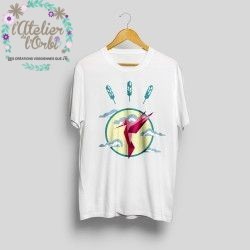 T-shirt imprimé colibri T-shirt imprimé colibri