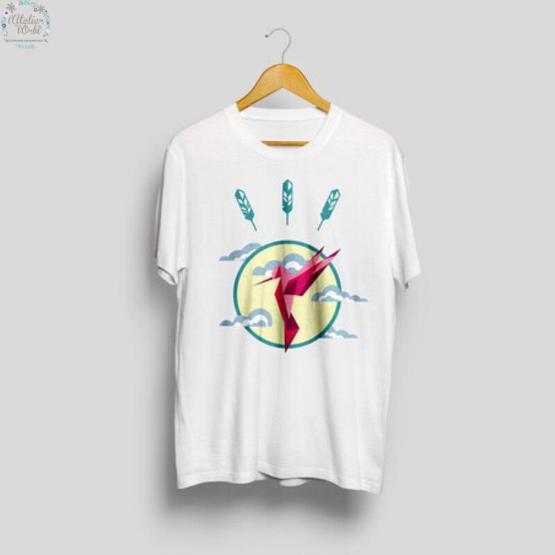T-shirt imprimé colibri [product.brand] 2 - PrestaShop 